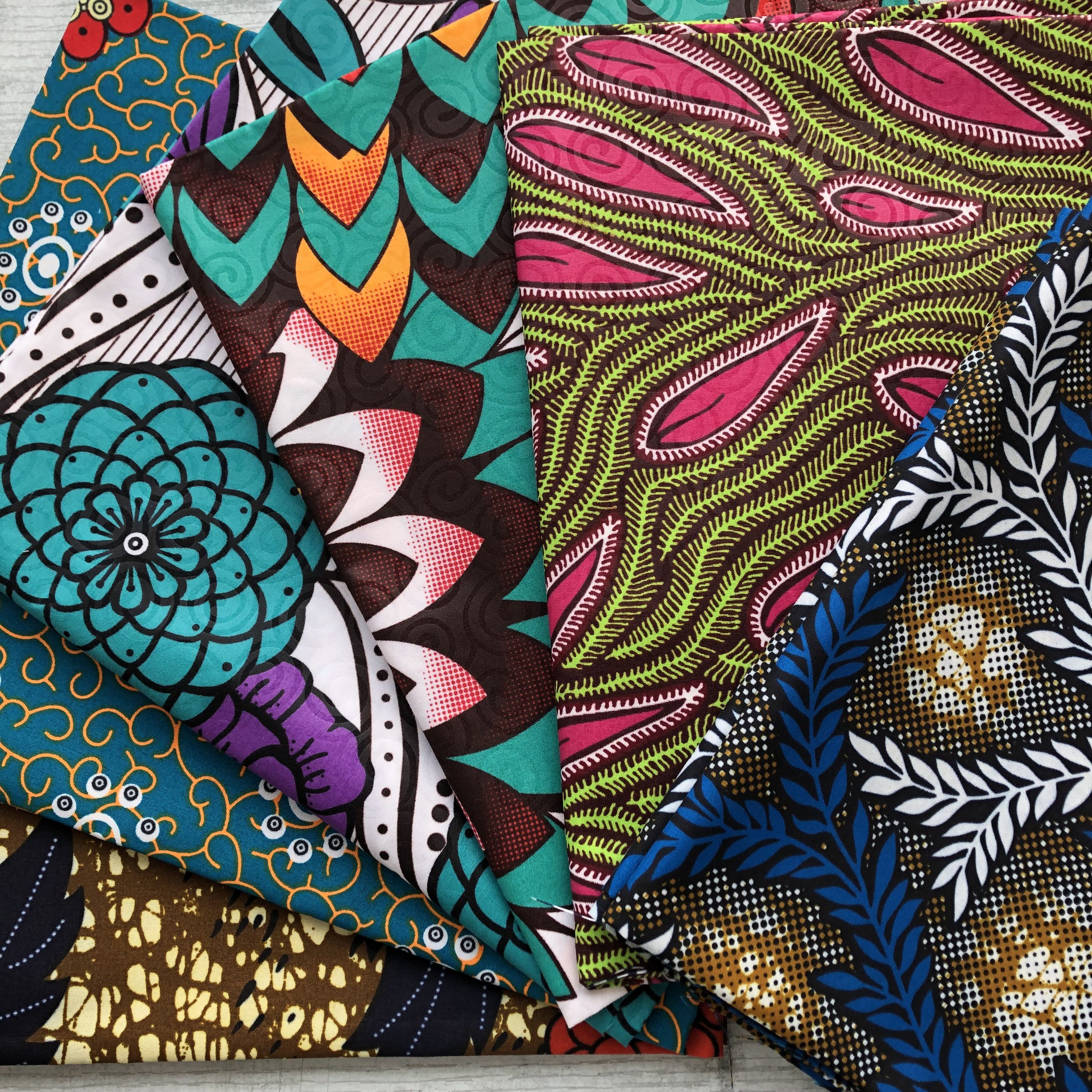 100%polyester Africa Market Single Printed Wax Fabric
